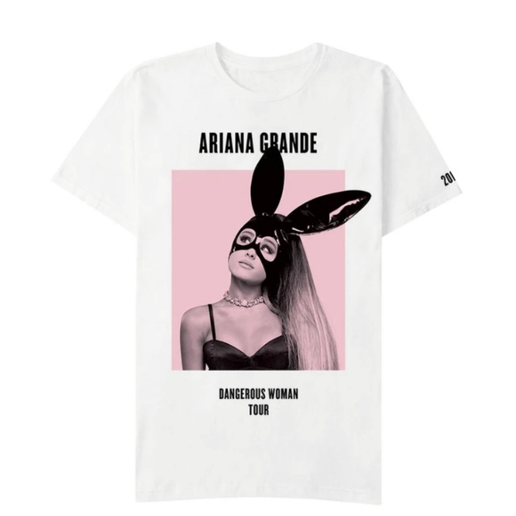 Ariana Grande Dangerous Woman Tour Tshirt - Picture 1 of 6
